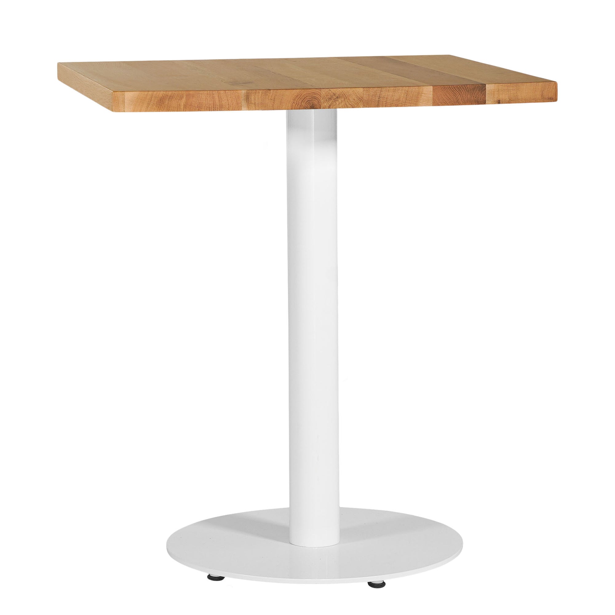 Casuarina Table Top | Square | Oak Dining Table Base | White Uniqwa Collections