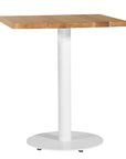 Casuarina Table Top | Square | Oak Dining Table Base | White Uniqwa Collections