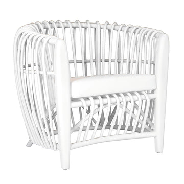 Cocoa Tub Chair | White - Uniqwa Collections wholesale furniture suppliers for interior designers australia