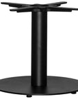 Palm Beach Table Top | Round Coffee Table base | Black Uniqwa Collections
