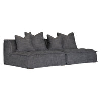 Denver Sofa Single Seater | Dark Grey