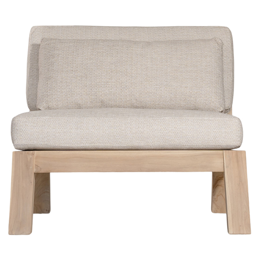 Harper Armless Sofa | One Seater