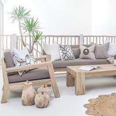Harper Outdoor Sofa | One Seater - Uniqwa Collections wholesale furniture suppliers for interior designers australia