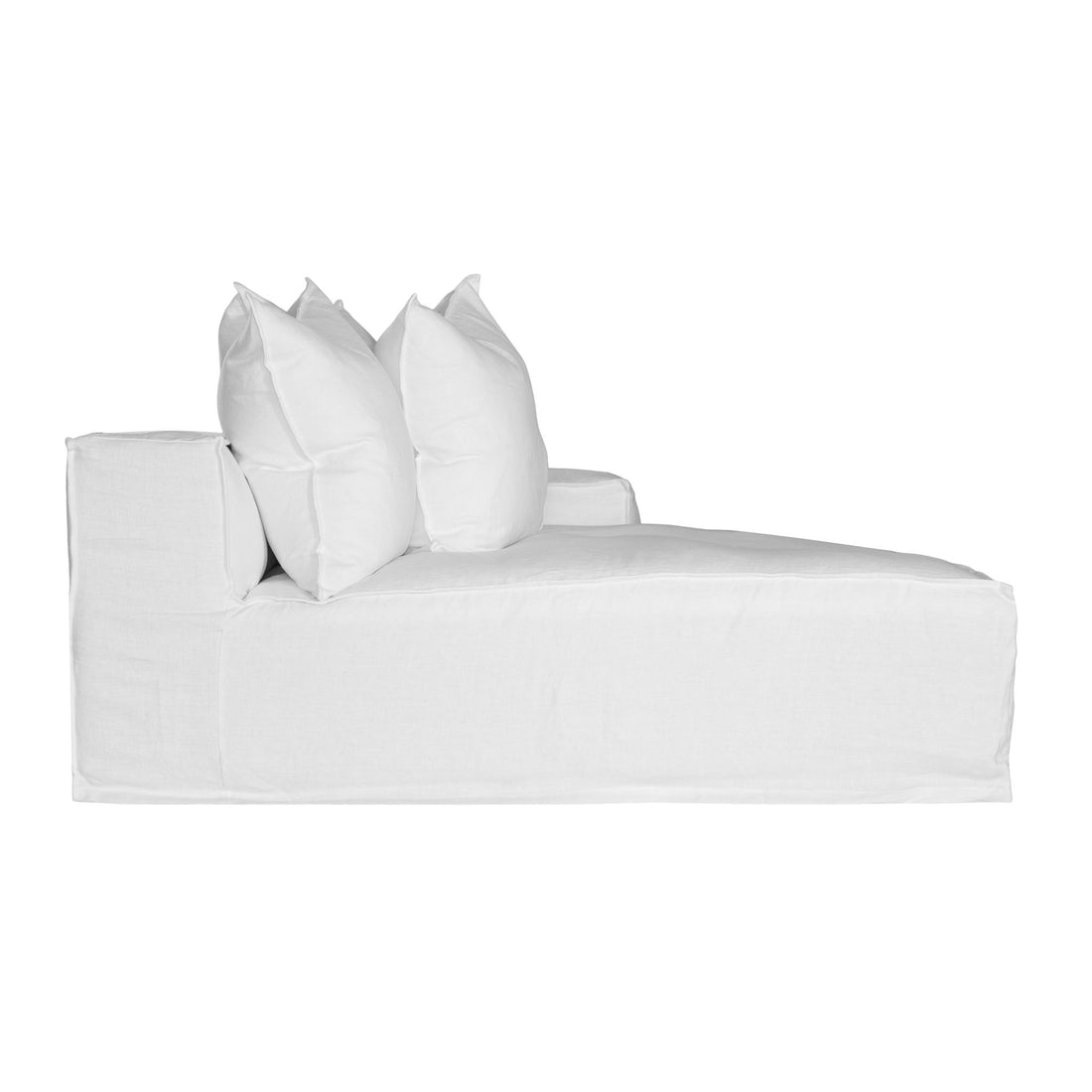 Hendrix Low Rider Sofa | Chaise Right Hand Arm