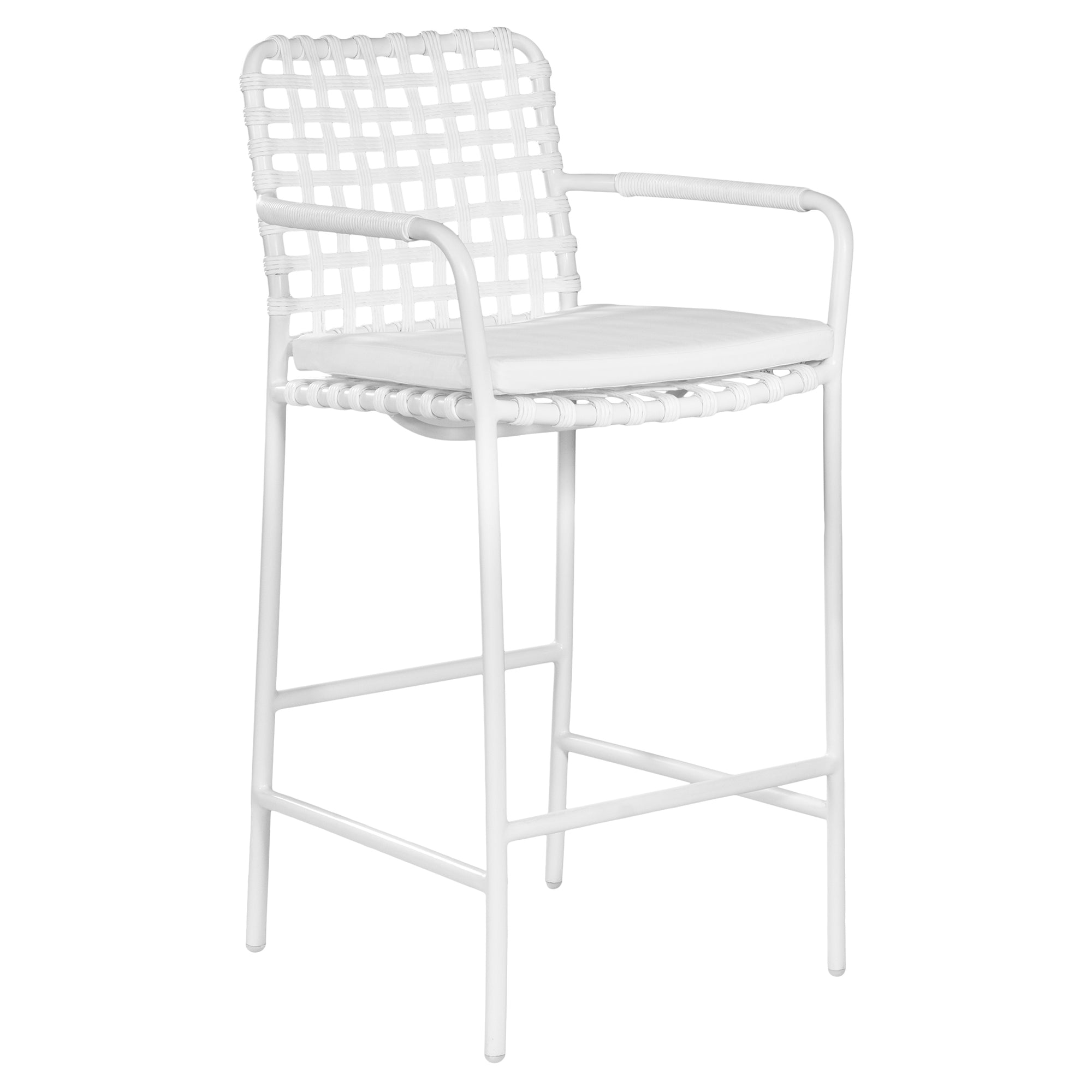 Inanda Barchair | White Uniqwa Collections