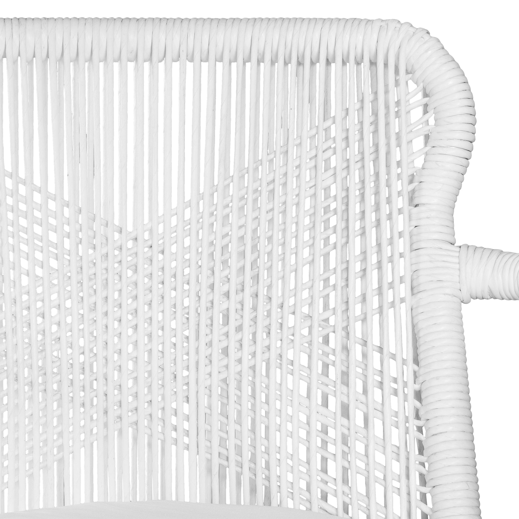 Indaaba Barchair | White Uniqwa Collections