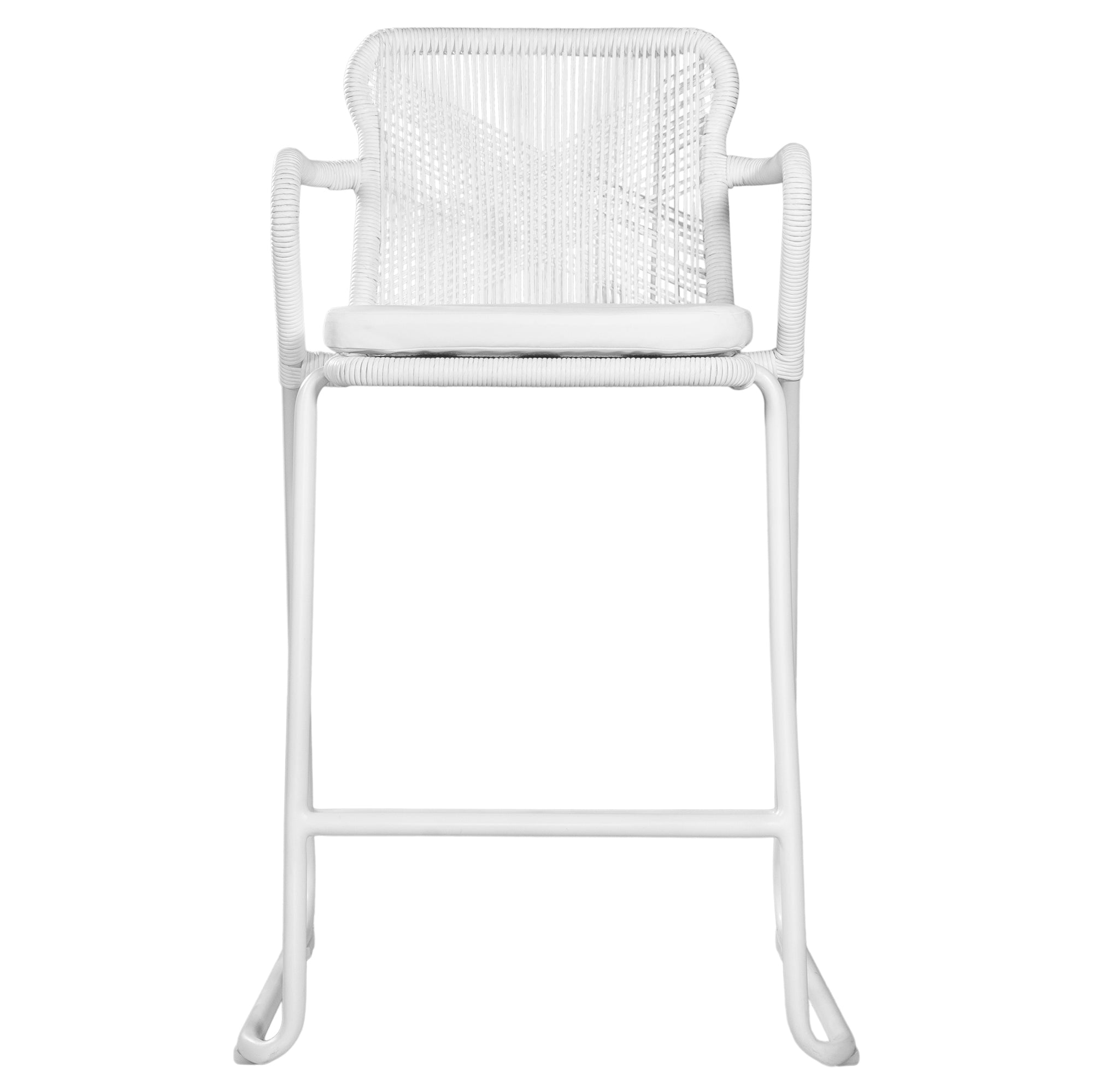Indaaba Barchair | White Uniqwa Collections