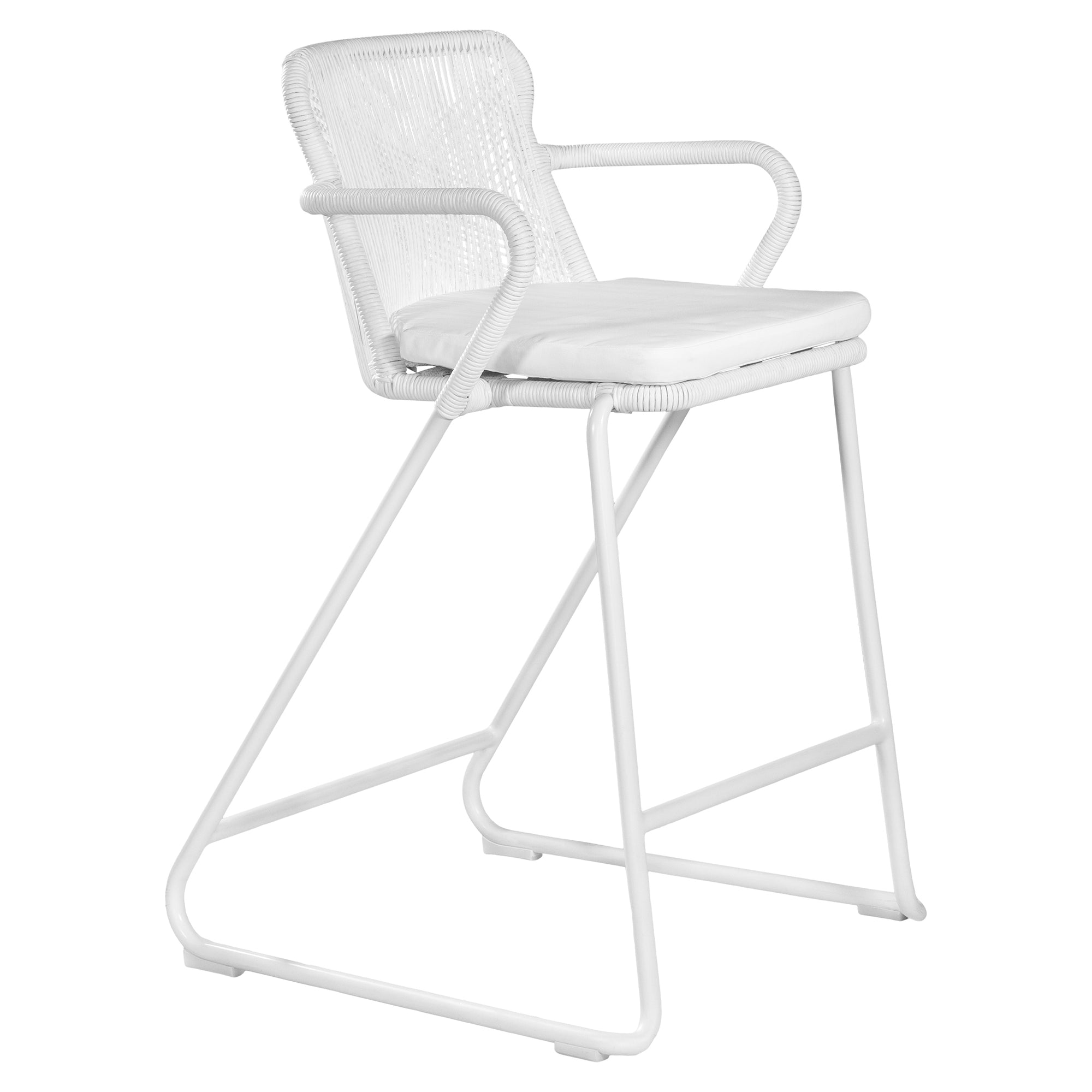 Indaaba Barchair | White Uniqwa Collections