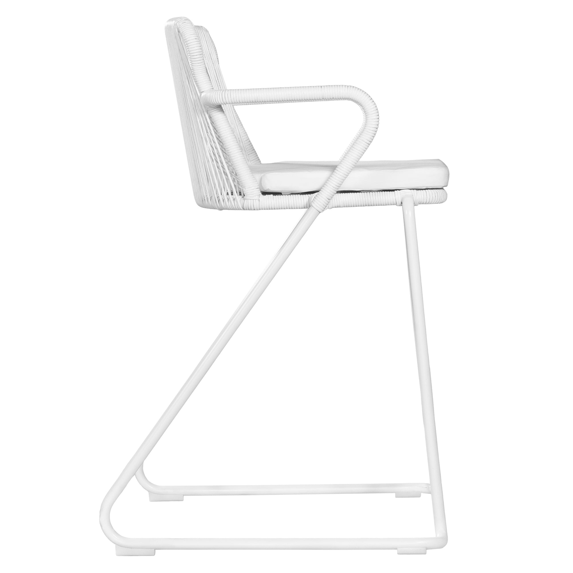 Indaaba Barchair | White Uniqwa Collections