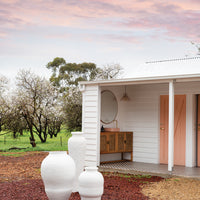 Insingizi Pot | White - Uniqwa Collections wholesale furniture suppliers for interior designers australia