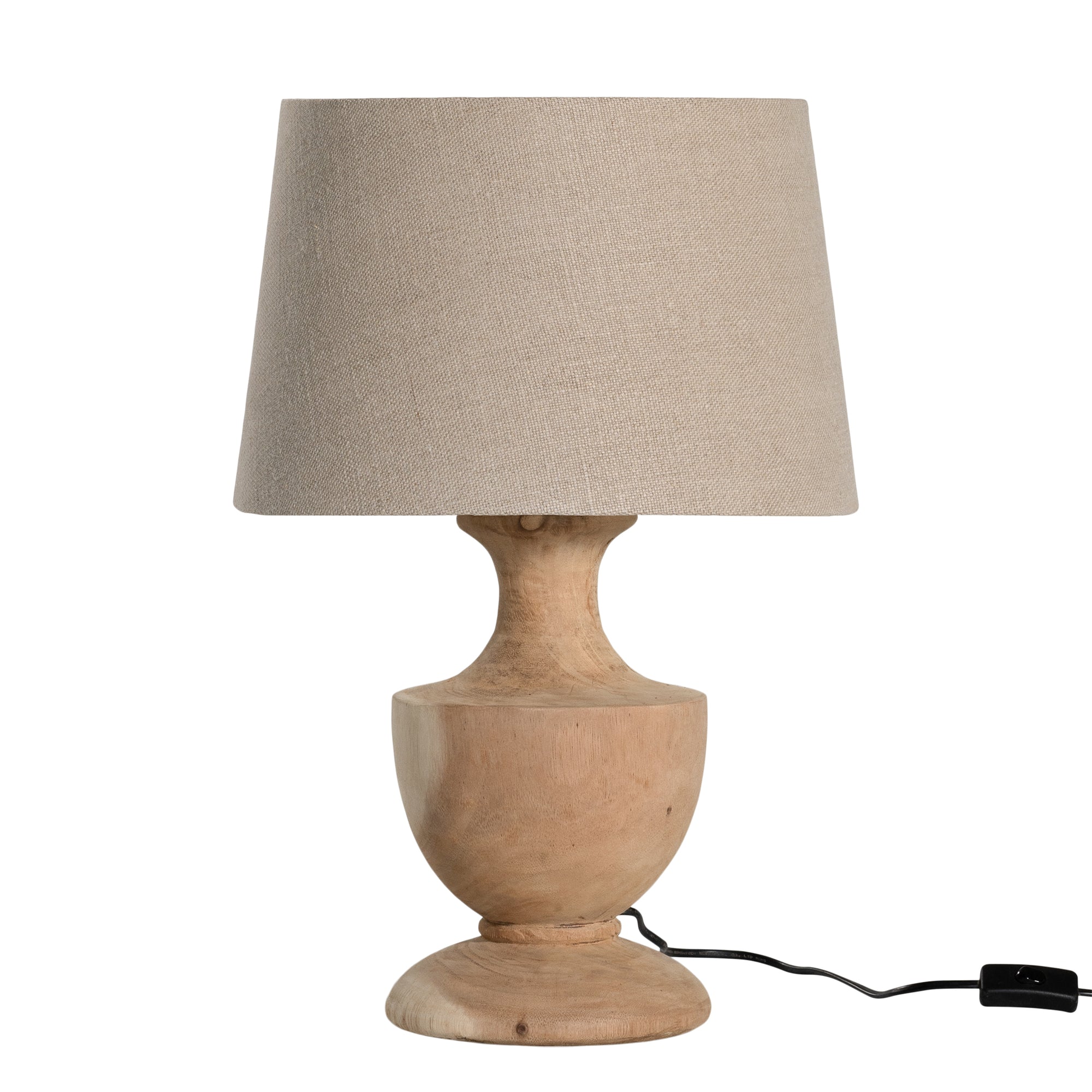 Khala Table Lamp | Small Oatmeal Uniqwa Collections
