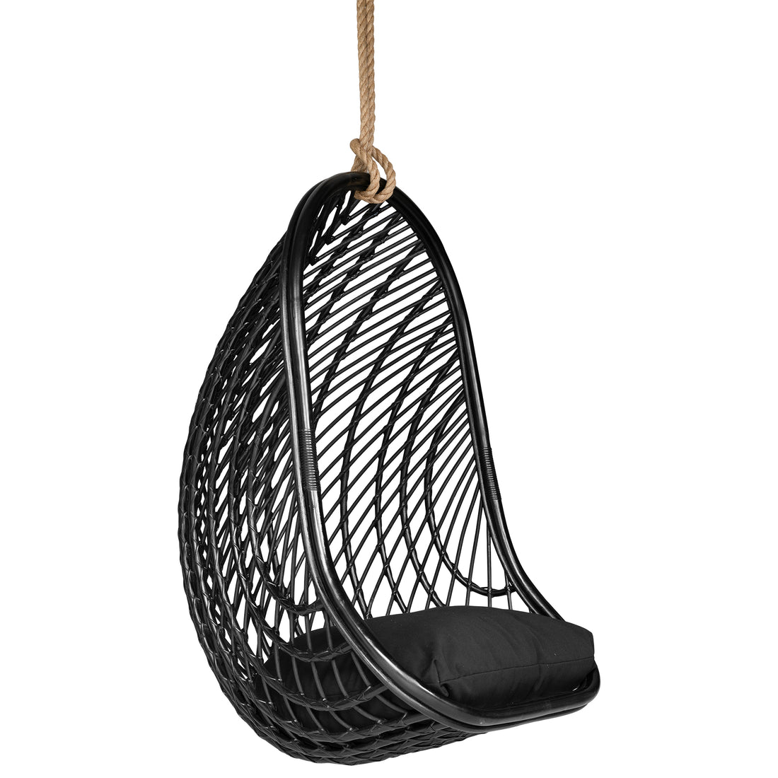Makeba Hanging Chair | Black