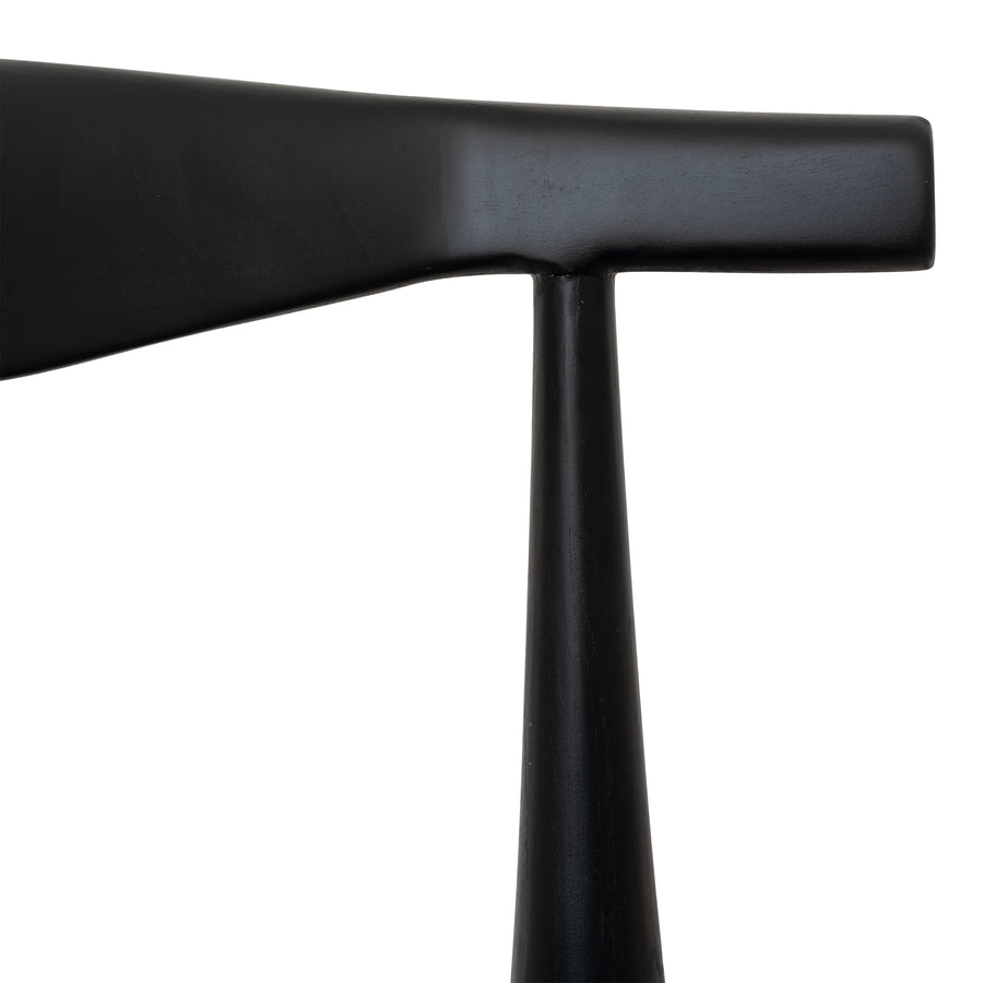 Makelo Horn Dining Chair | Black