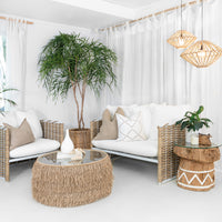 Manyara Sofa | One Seater | White