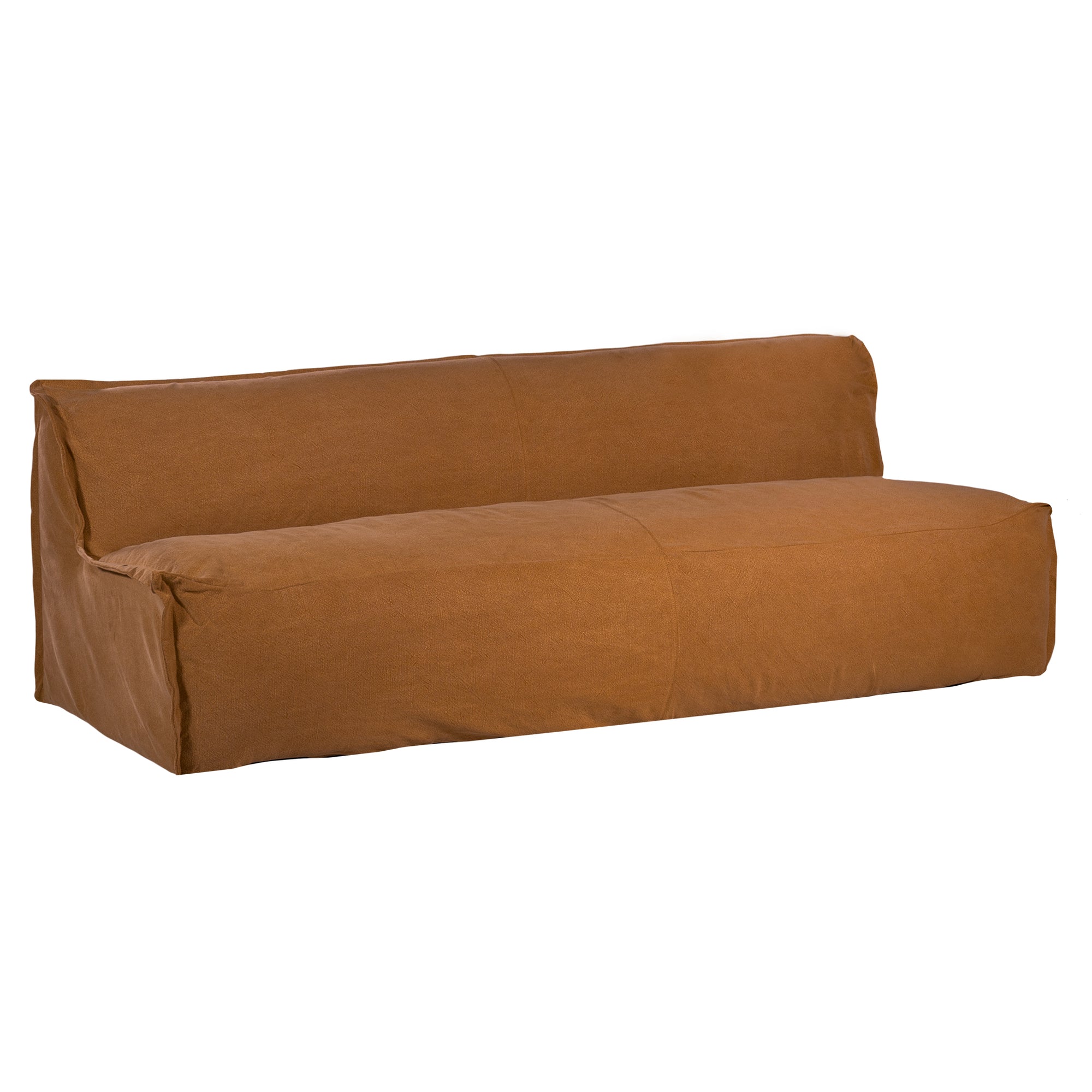 Masekela Sofa | Three Seater Clay Uniqwa Collections