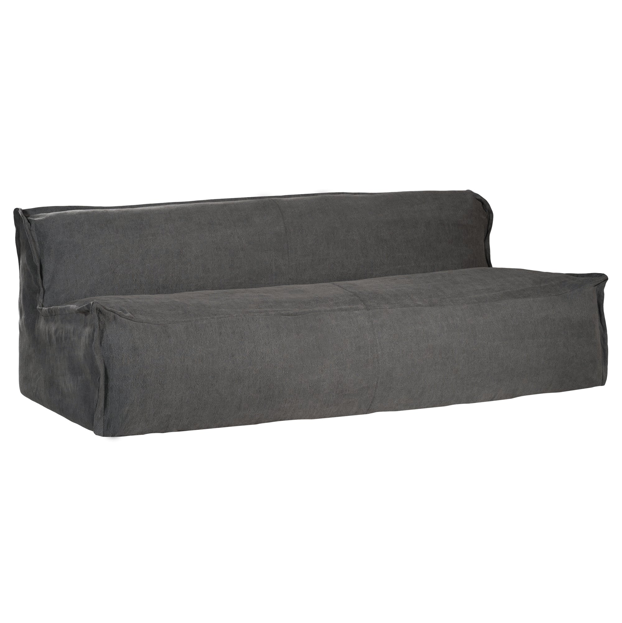 Masekela Sofa | Three Seater Charcoal Uniqwa Collections