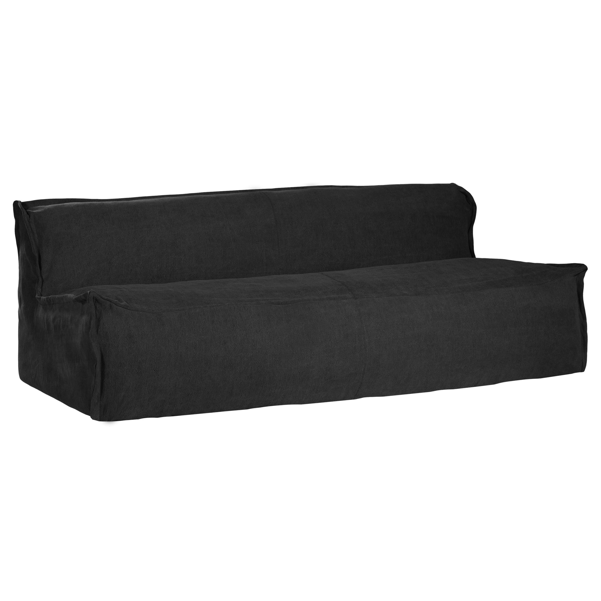 Masekela Sofa | Three Seater Black Uniqwa Collections