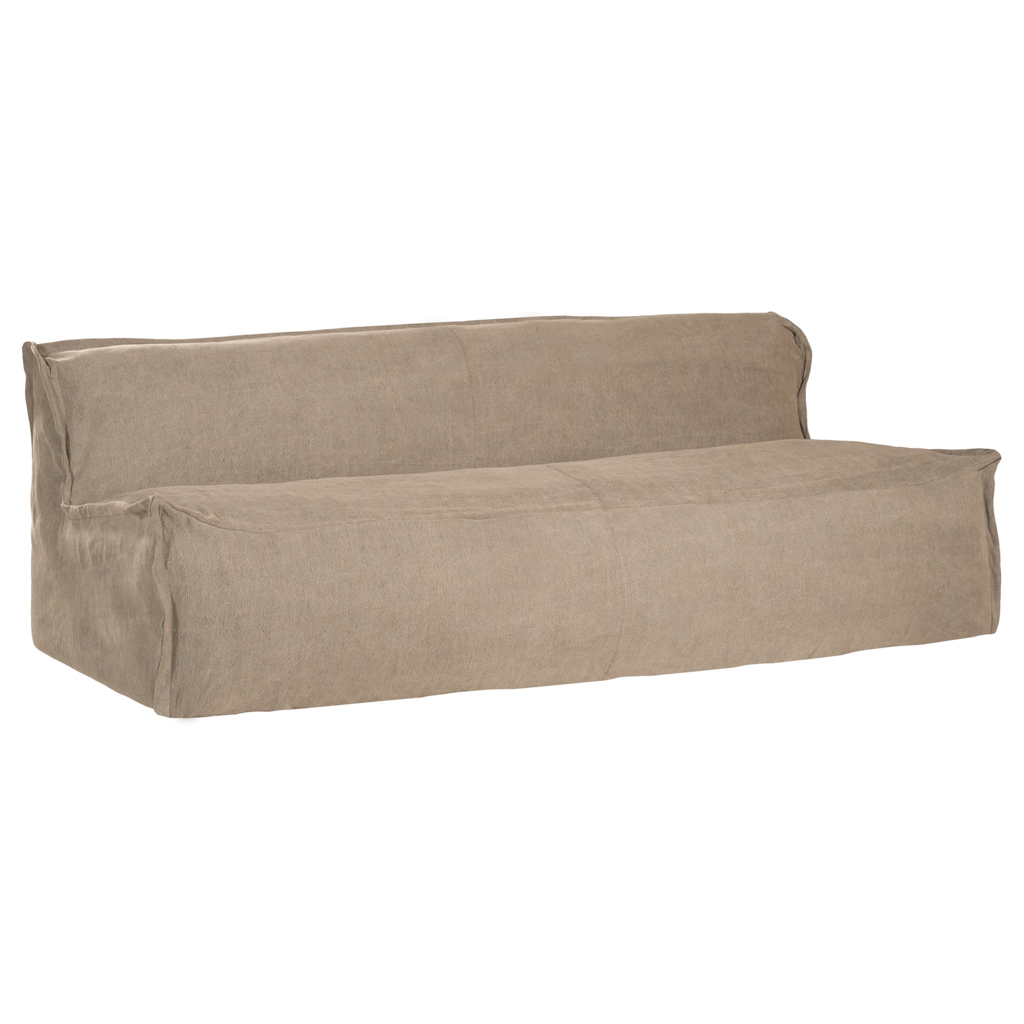 Masekela Sofa | Three Seater Oatmeal Uniqwa Collections
