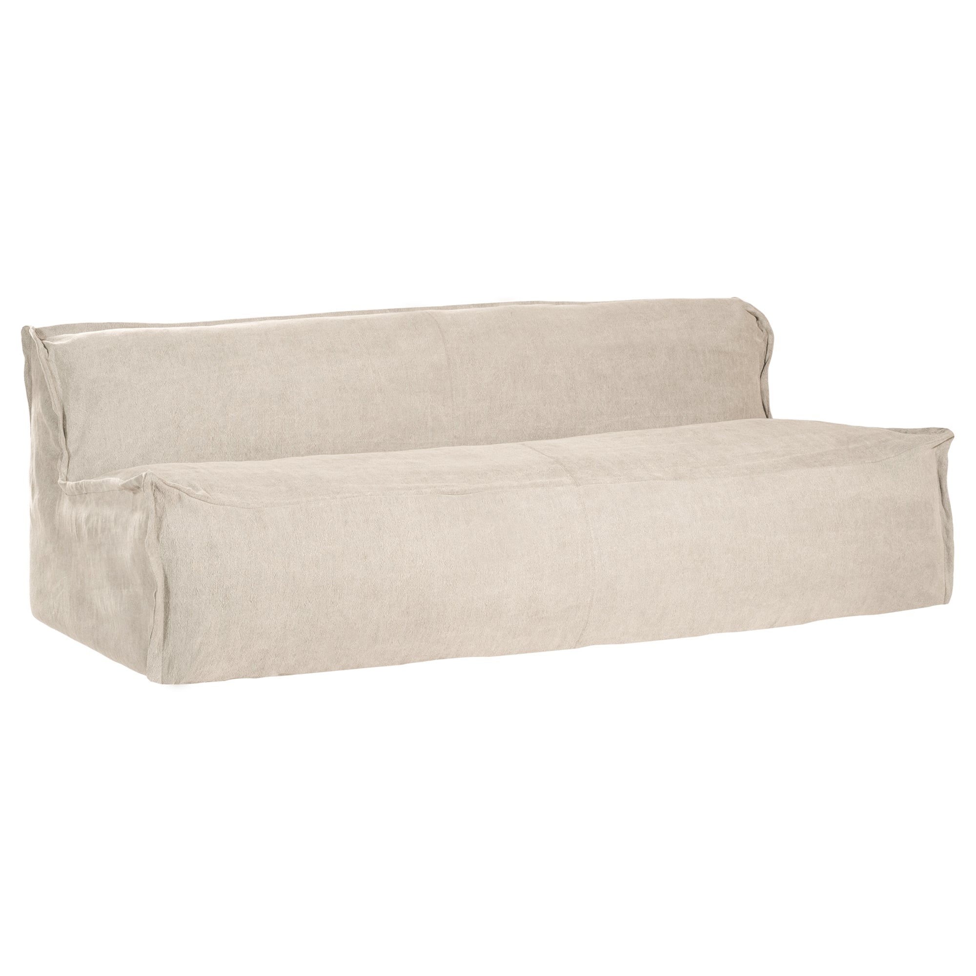 Masekela Sofa | Three Seater Sand Uniqwa Collections
