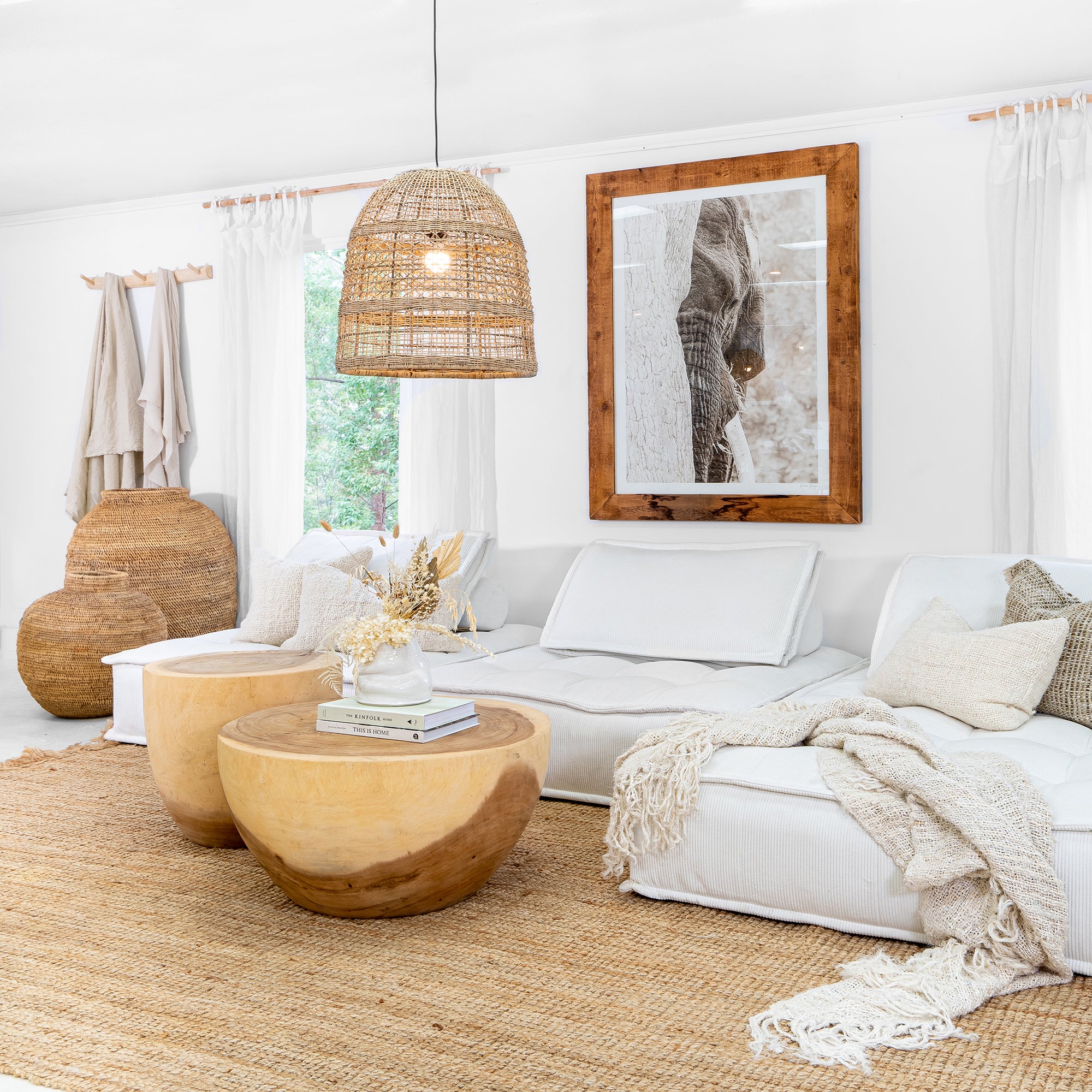 Meadow Pendant | Natural Uniqwa Collections
