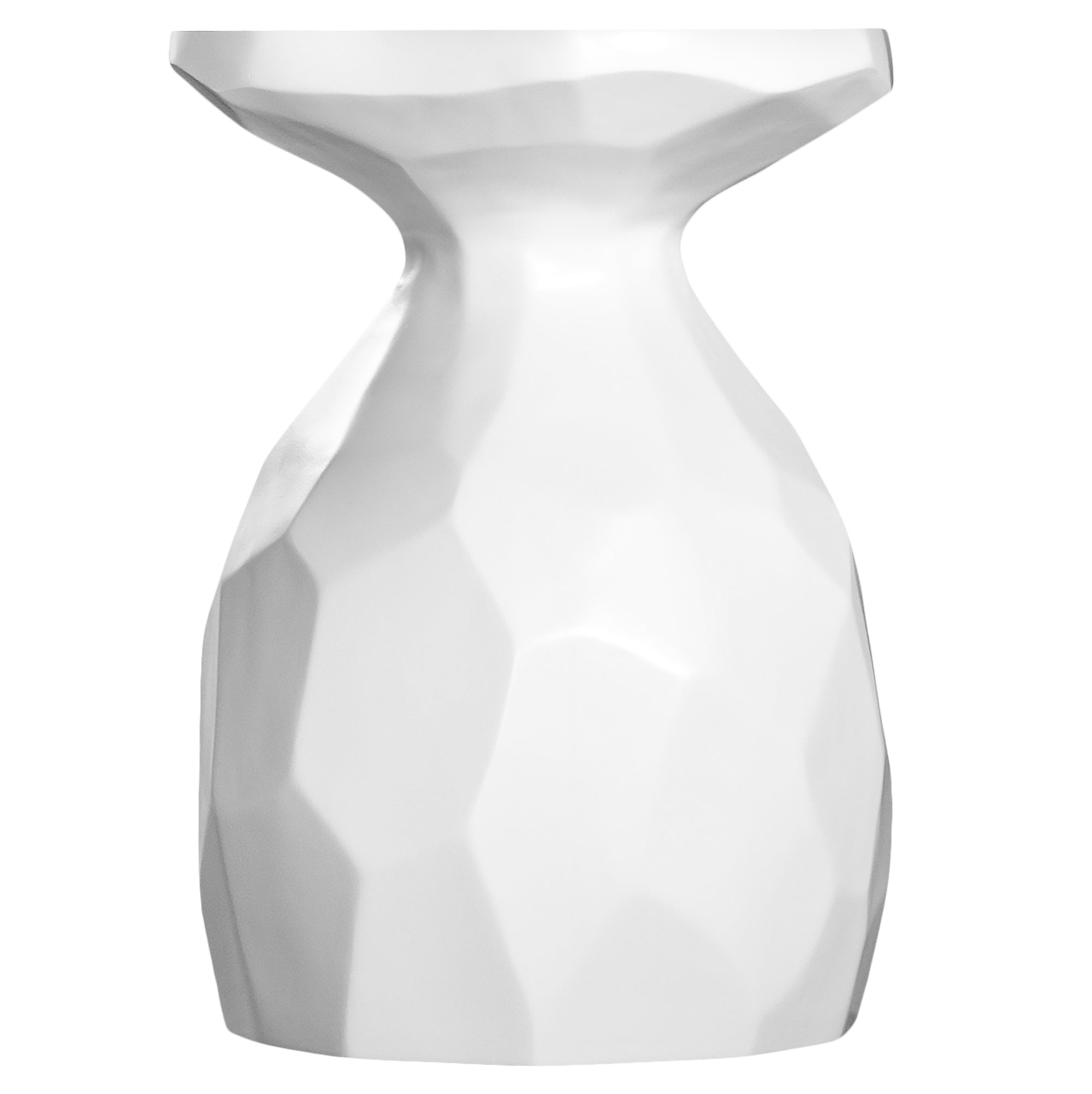 Mokolo Stool | White Resin Uniqwa Collections