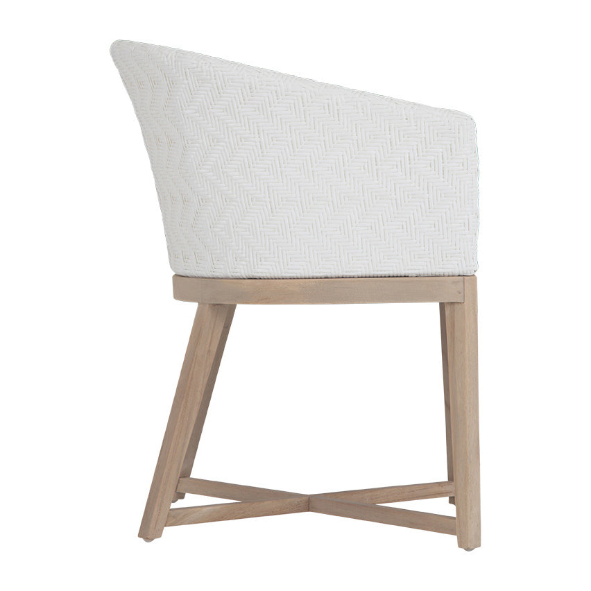 Mossel Bay Dining Chair | White