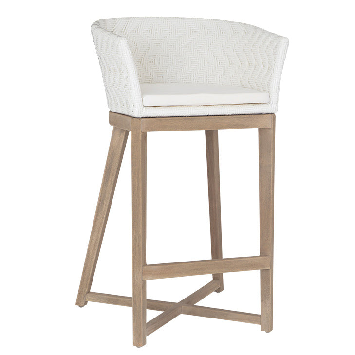 Mossel Bay Barchair | White