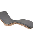 Mykonos Sun Lounger Topper Charcoal Uniqwa Collections