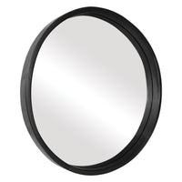 Niyaama Round Mirror | Black