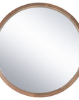 Niyaama Round Mirror | Natural Uniqwa Collections