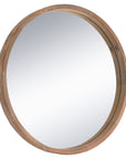 Niyaama Round Mirror | Natural Large Uniqwa Collections