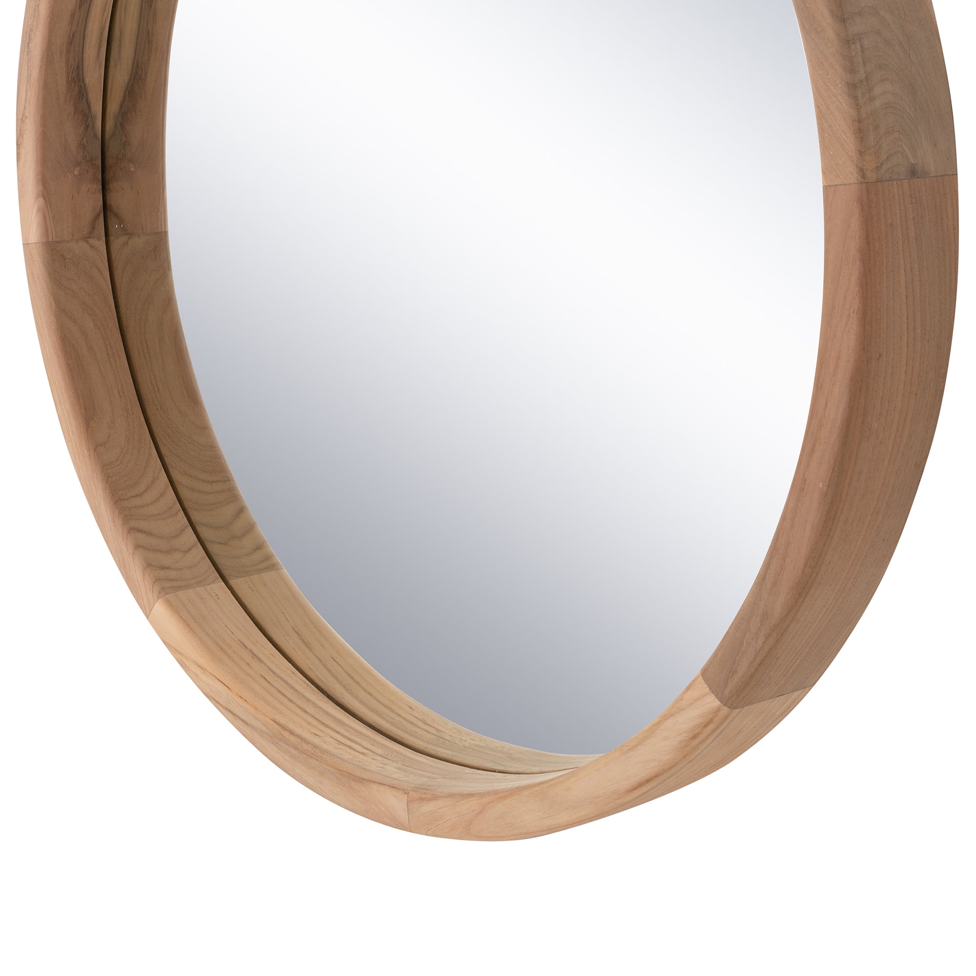 Niyaama Round Mirror | Natural Uniqwa Collections