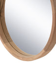 Niyaama Round Mirror | Natural Uniqwa Collections