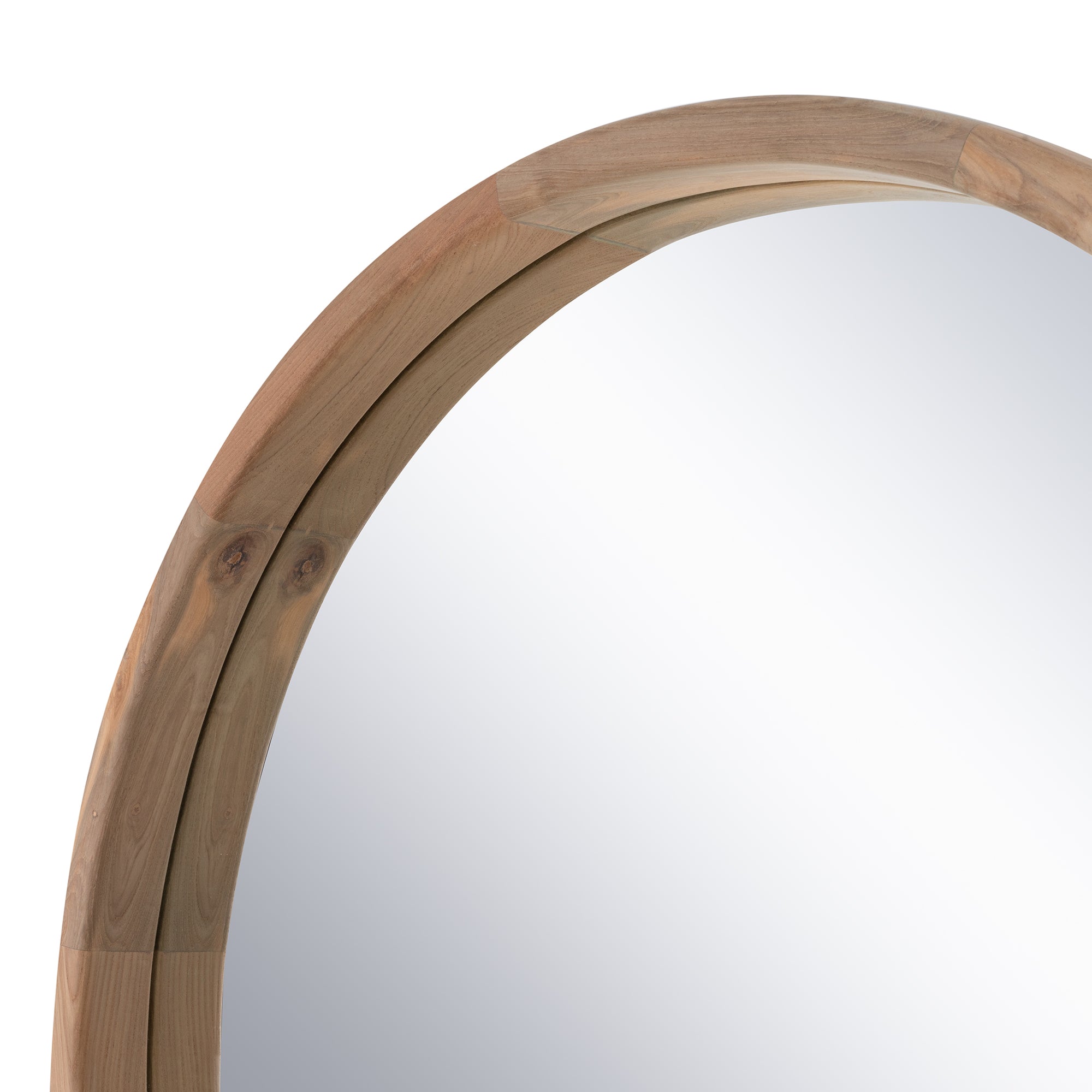 Niyaama Round Mirror | Natural Uniqwa Collections