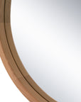 Niyaama Round Mirror | Natural Uniqwa Collections