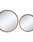 Niyaama Round Mirror | Natural Uniqwa Collections