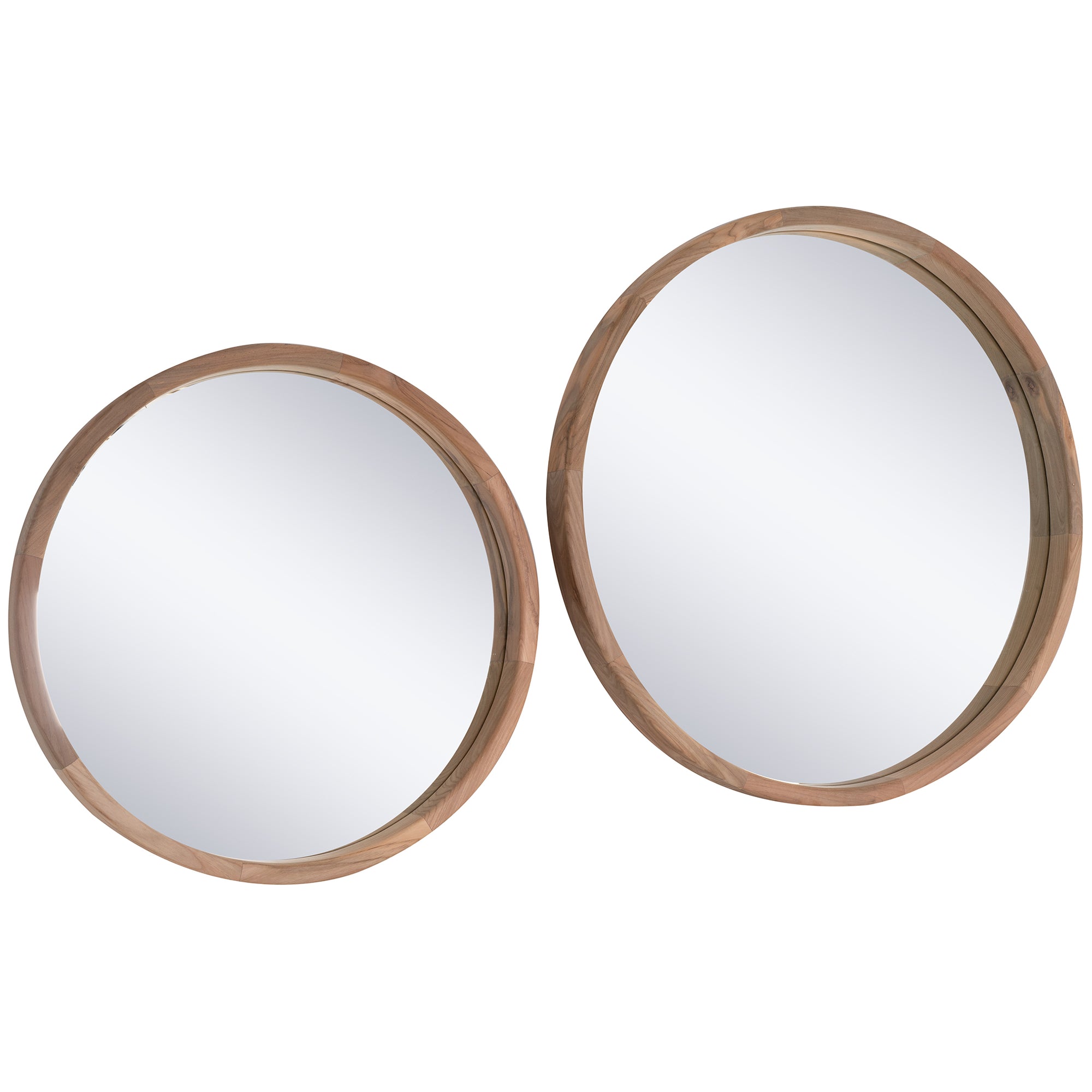 Niyaama Round Mirror | Natural Uniqwa Collections