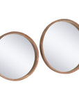 Niyaama Round Mirror | Natural Uniqwa Collections