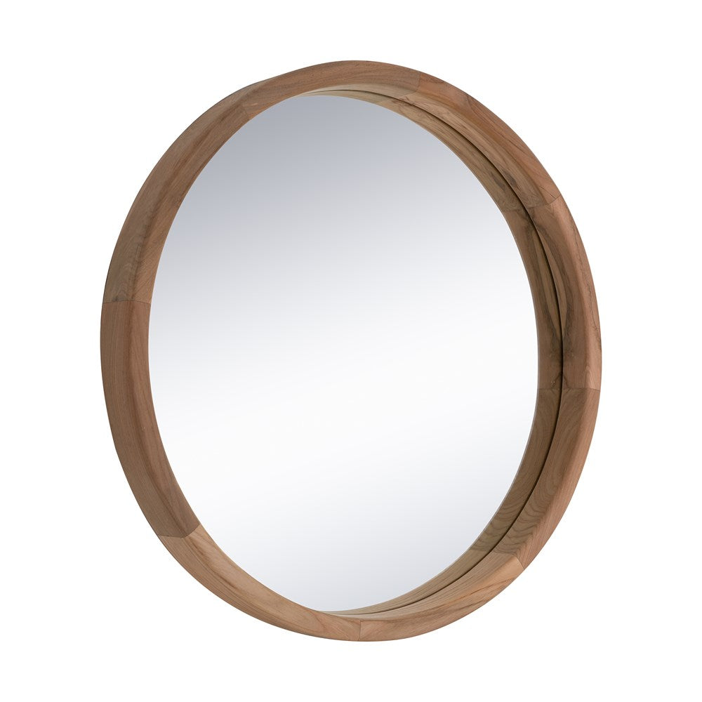 Niyaama Round Mirror | Natural Small Uniqwa Collections
