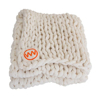 100% Organic Pure Wool Plaid | Cream
