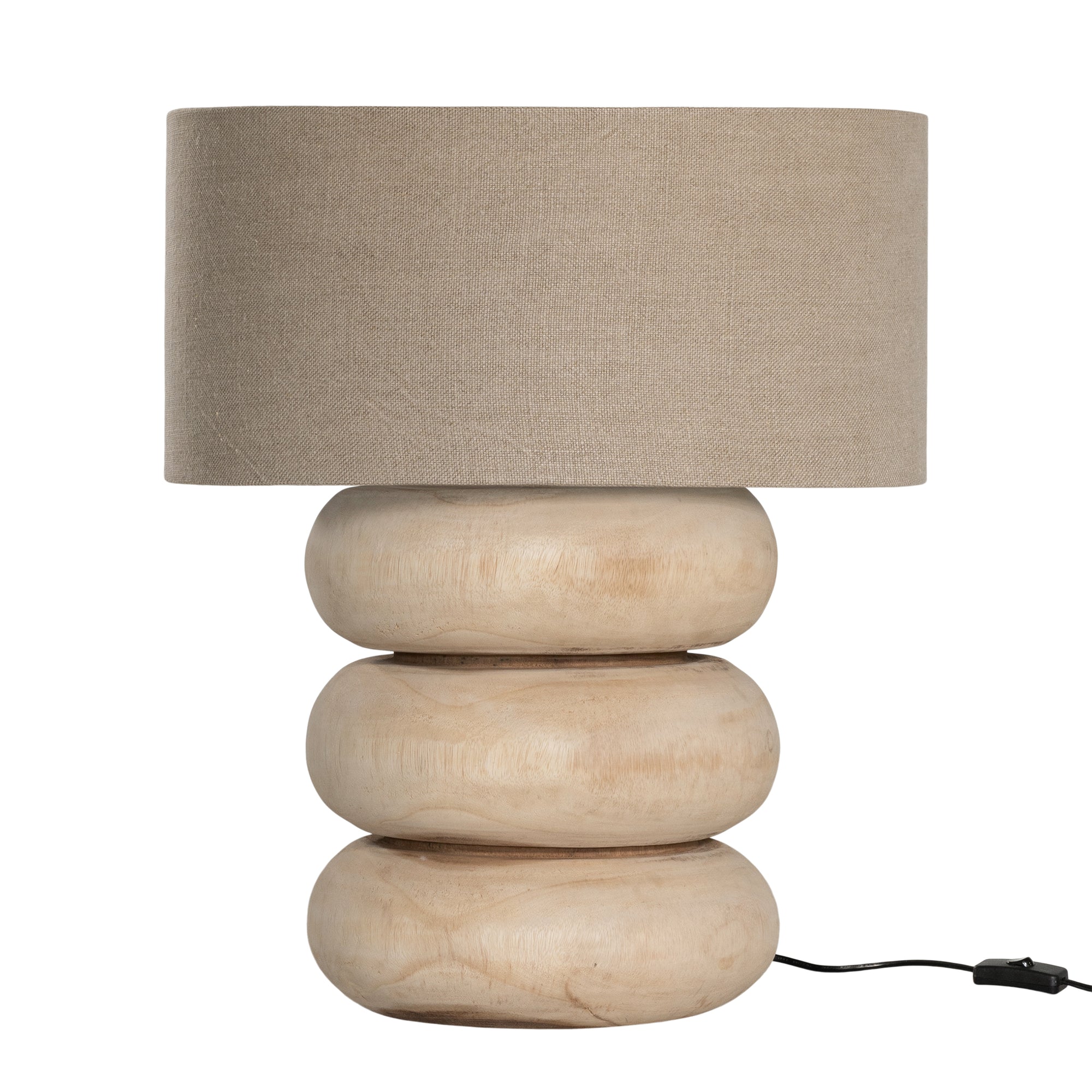 Rundu Table Lamp Oatmeal Natural Uniqwa Collections