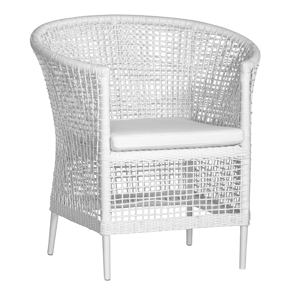 Sanctuary Outdoor Dining Chair | White Uniqwa Collections