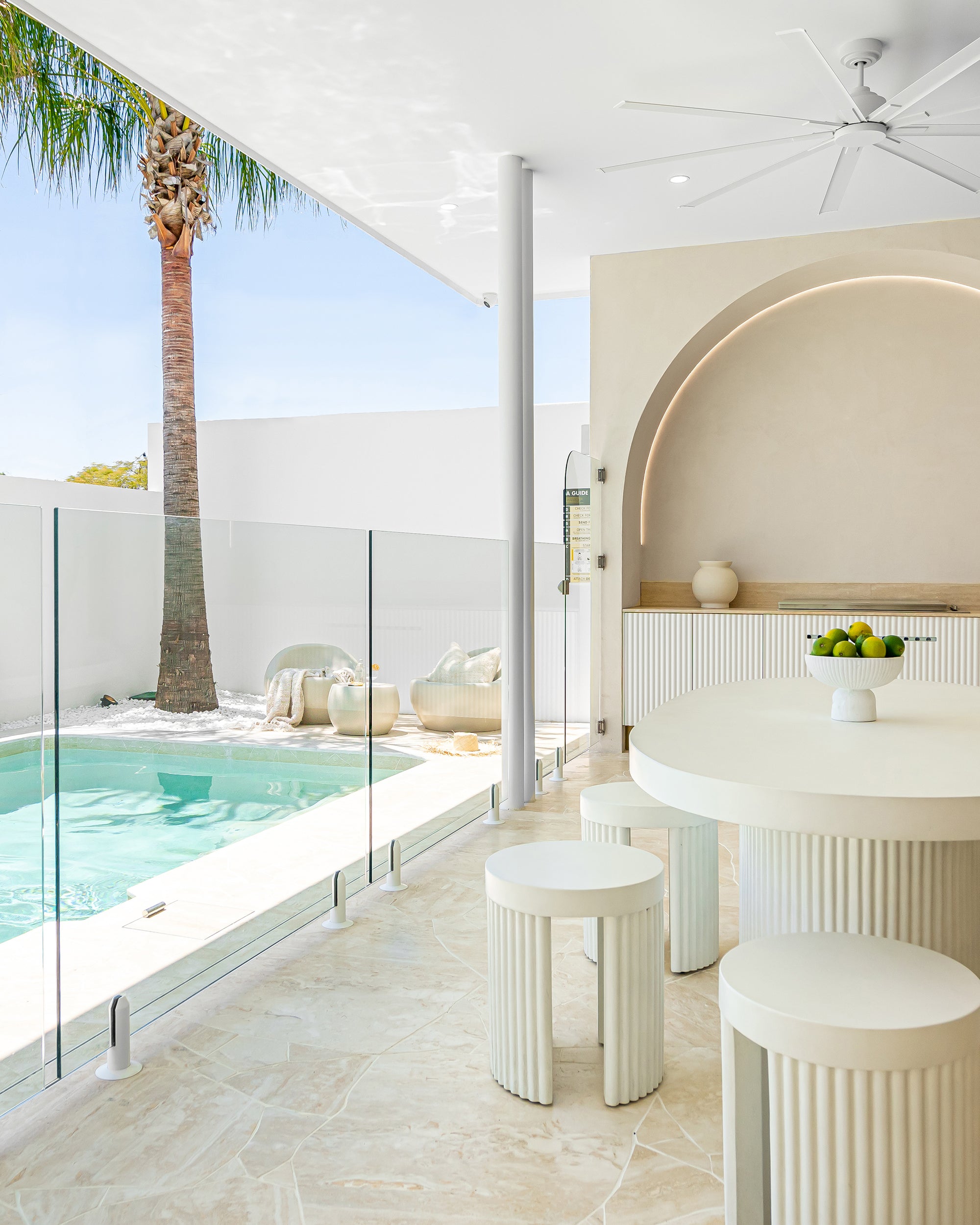 Santorini Chair | Sand Uniqwa Collections