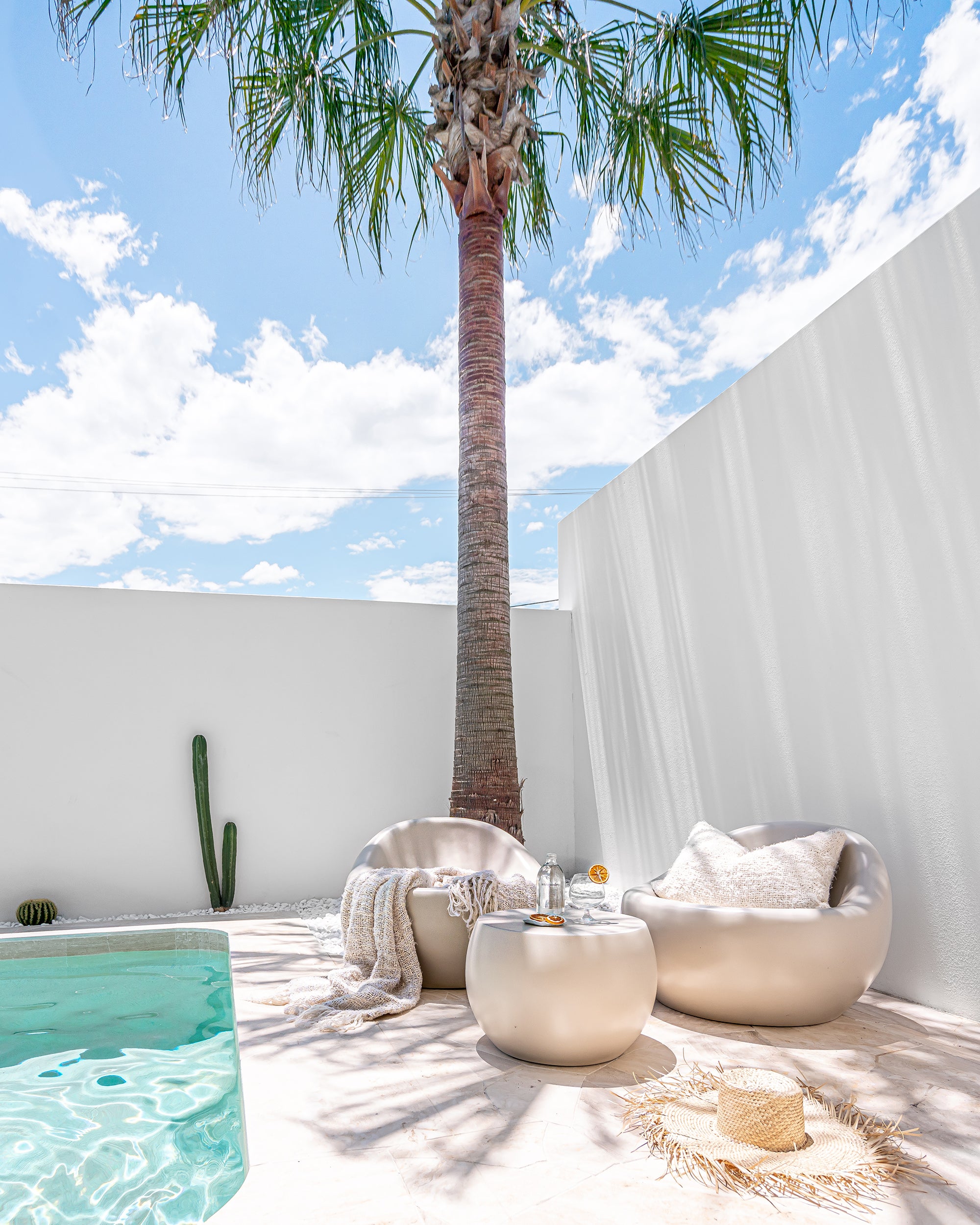 Santorini Chair | Sand Uniqwa Collections