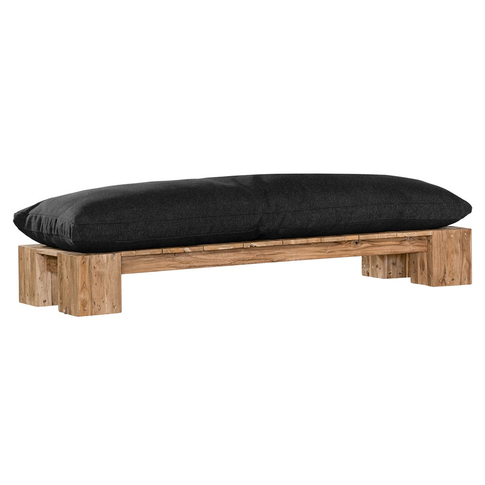 Simbah Bench Cover | Luxury Black Uniqwa x Lauren Eloise