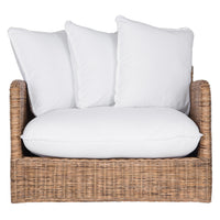 Singita Outdoor Sofa | One Seater | Natural Weave