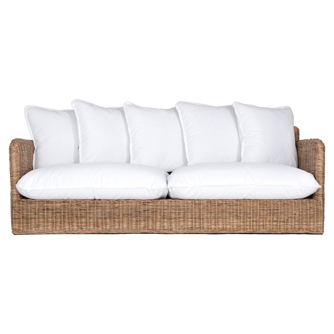 Singita Outdoor Sofa | Three Seater | Natural Weave