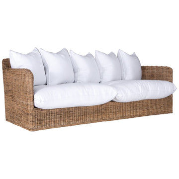 Singita Indoor Sofa | Three Seater | Natural Weave
