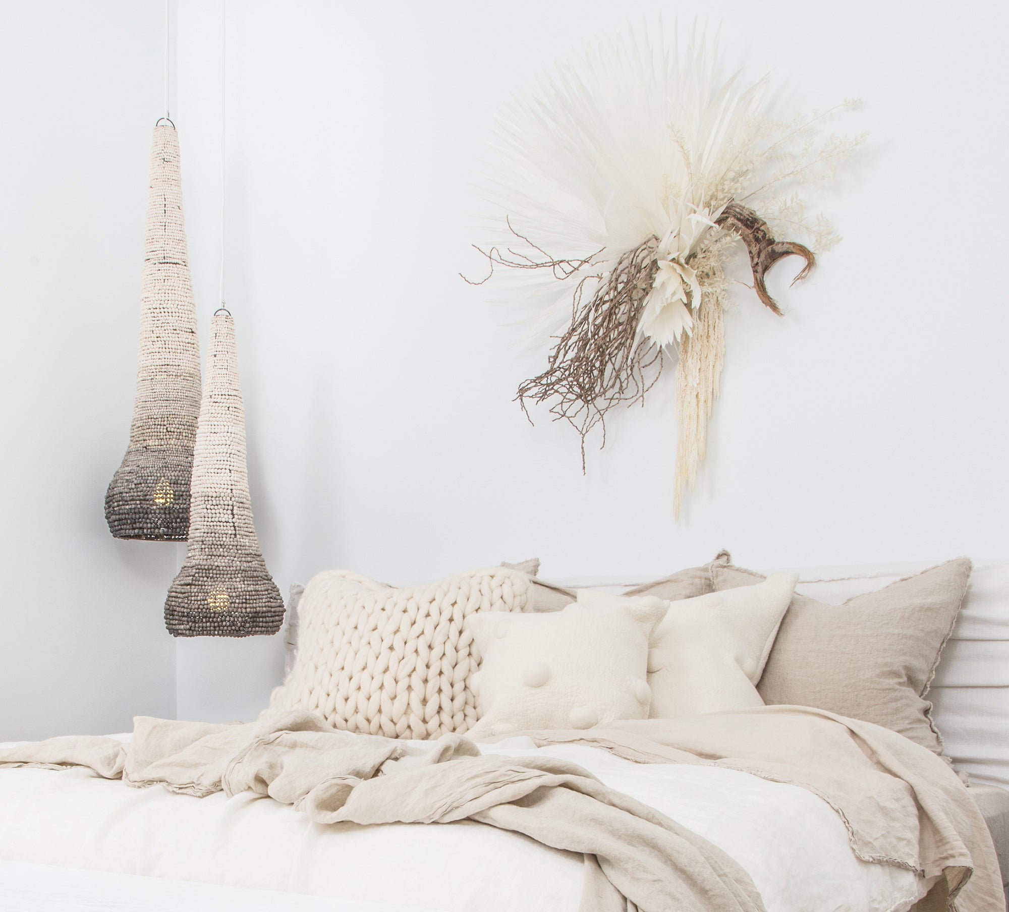 Sisal Pendant Light Uniqwa + Klaylife