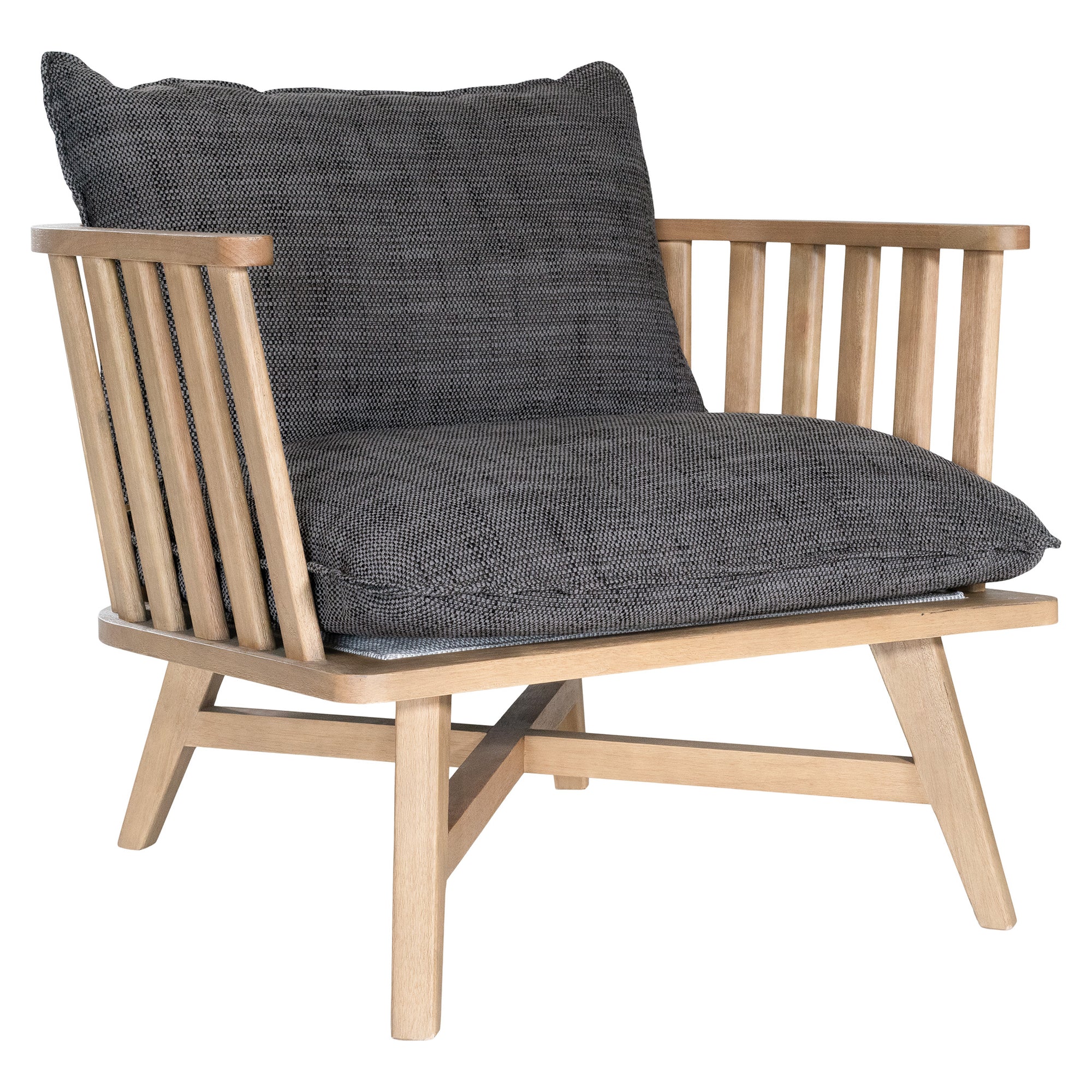 Skukuza Occasional Chair | White Corduroy Uniqwa Collections